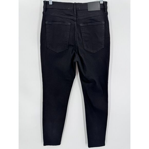 EVERLANE Black High Rise Button Fly Ankle Skinny Jeans Size 30 - Picture 4 of 8